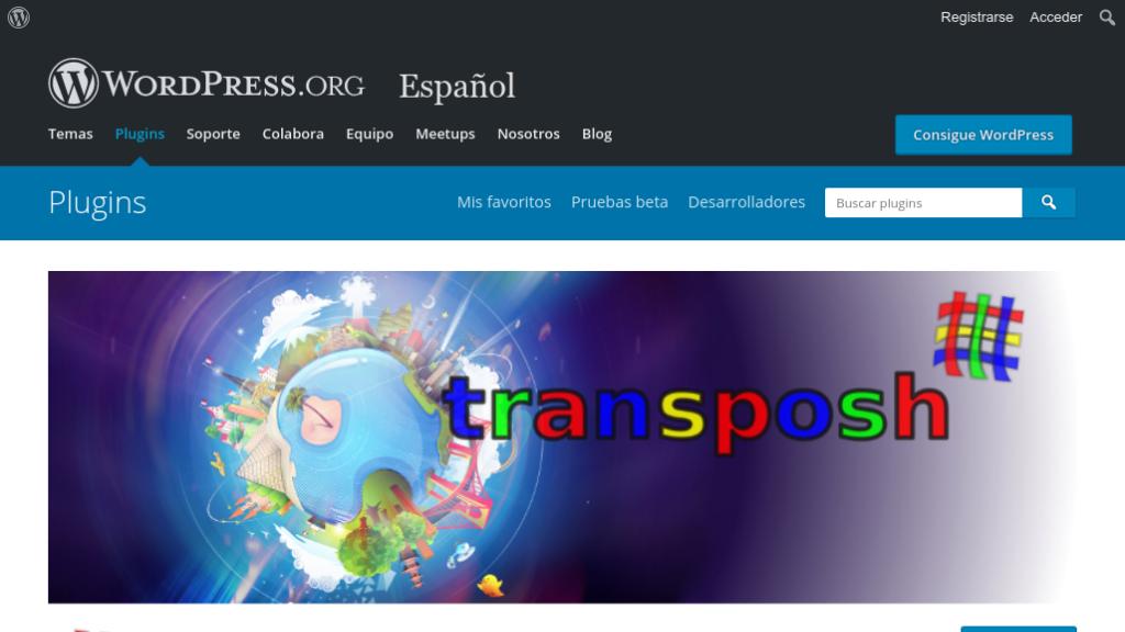 Transposh plugin wordpress